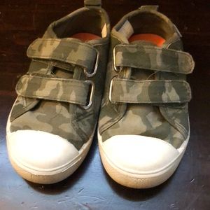 Boys Camo Sneakers
